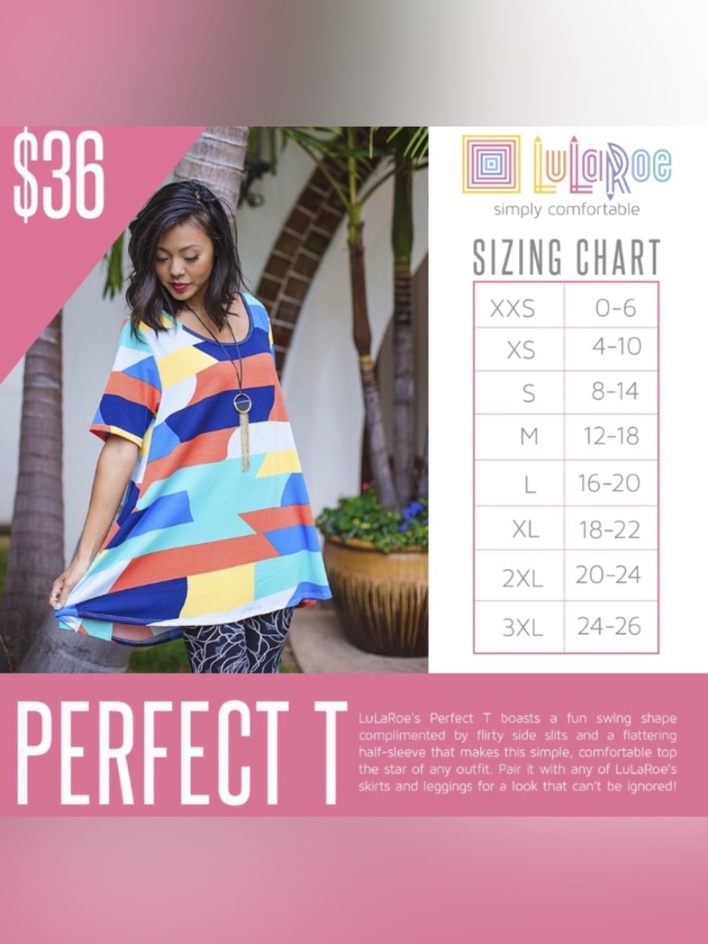 LuLaRoe Perfect T -
